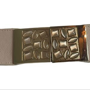 2 1/4” Wide Tan Elastic Belt /$1